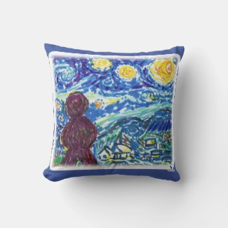 Meeple Starry Night Board Game Style Art