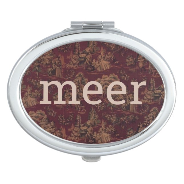 "meer"  compact mirror (Front)