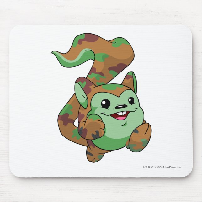 Meerca Camouflage Mouse Pad (Front)