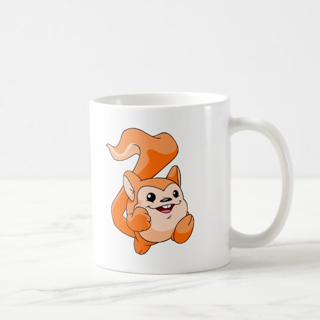 Meerca Orange Coffee Mug (Right)