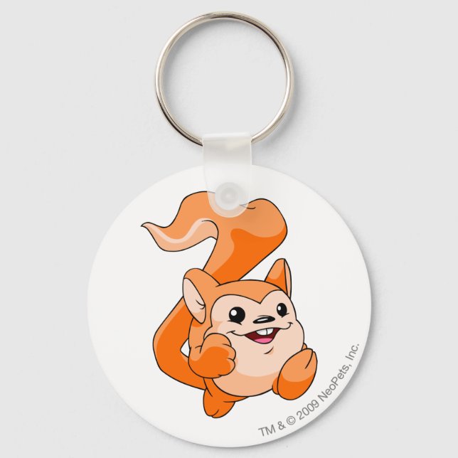 Meerca Orange Keychain (Front)