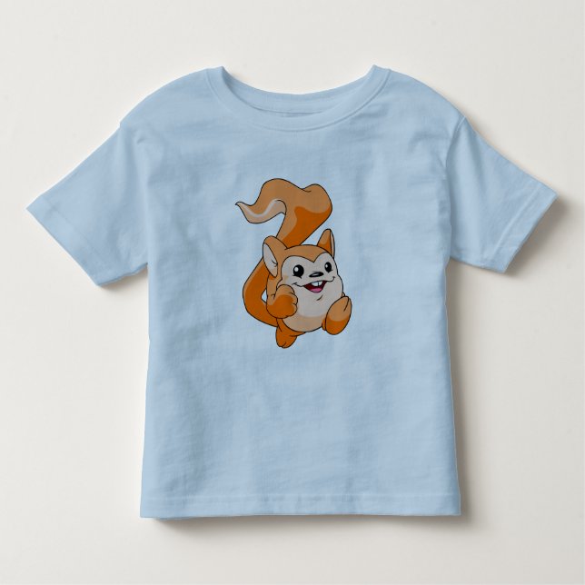 Meerca Orange Toddler T-shirt (Front)