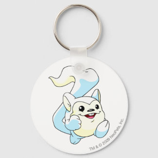 Meerca White Keychain