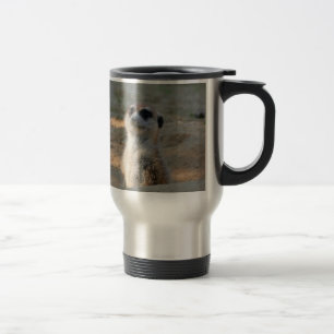Meerkat 004 travel mug