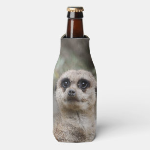 Meerkat 021 by JAMFoto Bottle Cooler