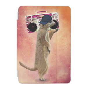 Meerkat and Boom Box iPad Mini Cover