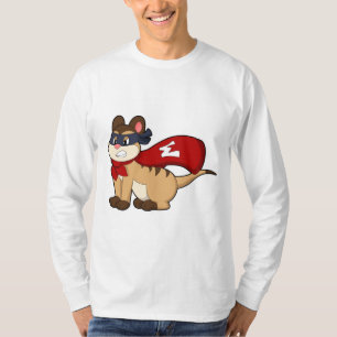 Meerkat as Hero with Mask T-Shirt