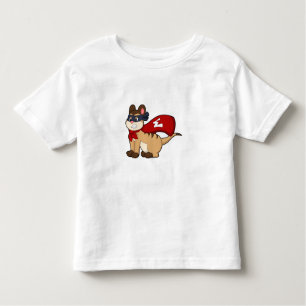Meerkat as Hero with Mask Toddler T-shirt