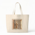 Meerkat at Attention Canvas Bag