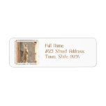 Meerkat at Attention Return Address Labels