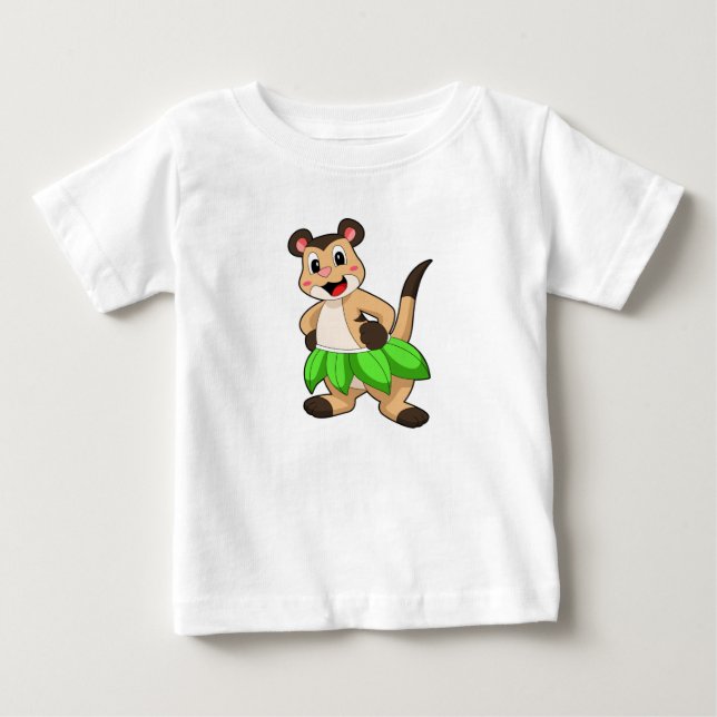 Meerkat at Ballet Dance Baby T-Shirt (Front)