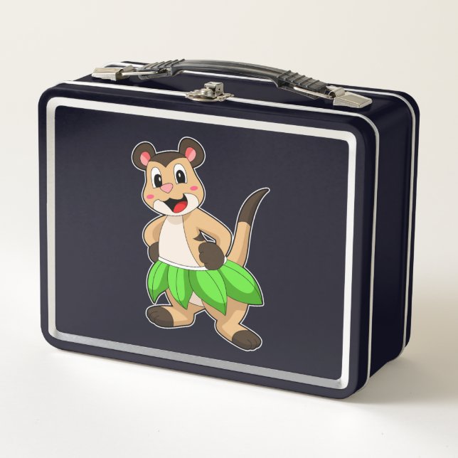 Meerkat at Ballet Dance Metal Lunch Box (Front)