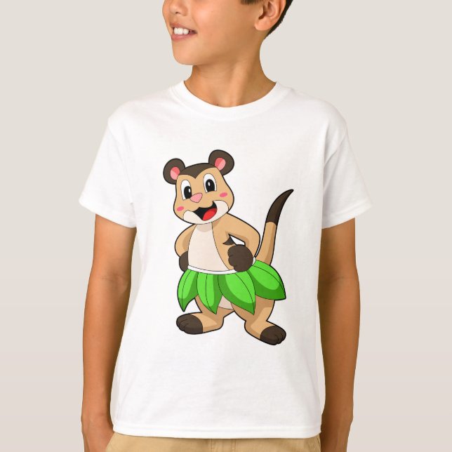 Meerkat at Ballet Dance T-Shirt (Front)