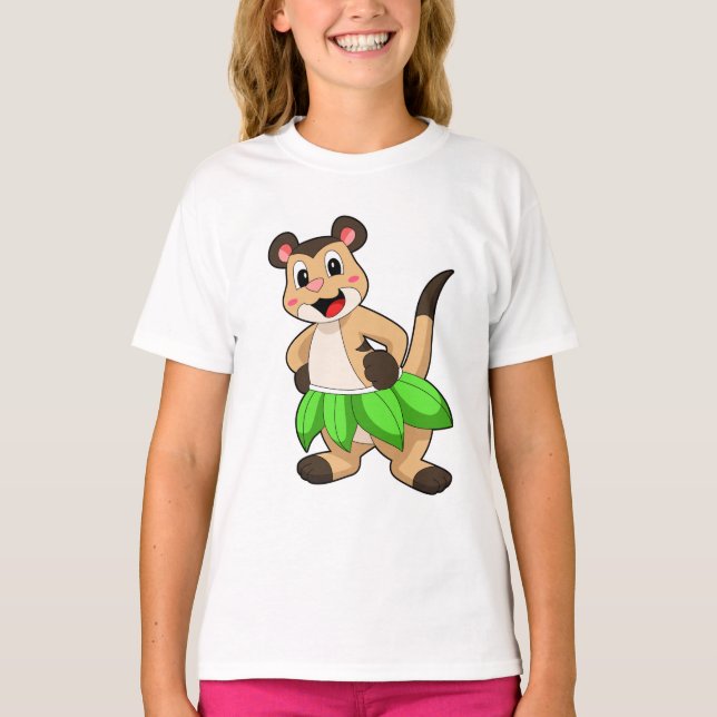 Meerkat at Ballet Dance T-Shirt (Front)