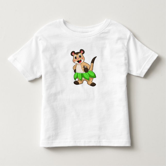 Meerkat at Ballet Dance Toddler T-shirt (Front)