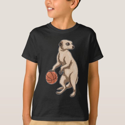 Meerkat Basketball player Basketball T_Shirt