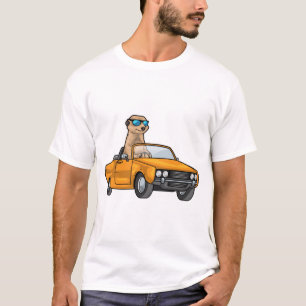 Meerkat Car T-Shirt