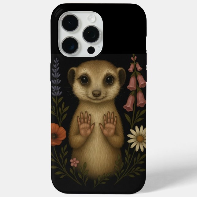 Meerkat Cell Phone Case (Back)
