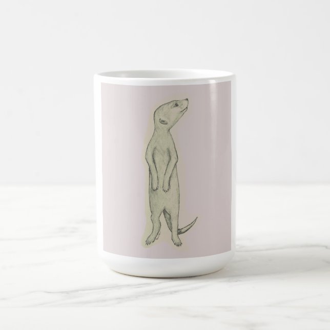 Meerkat, coffee mug, tea, latte, home, kitchen mug (Center)