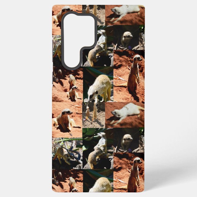 Meerkat Collection Photo Collage, Samsung Galaxy Case (Back)