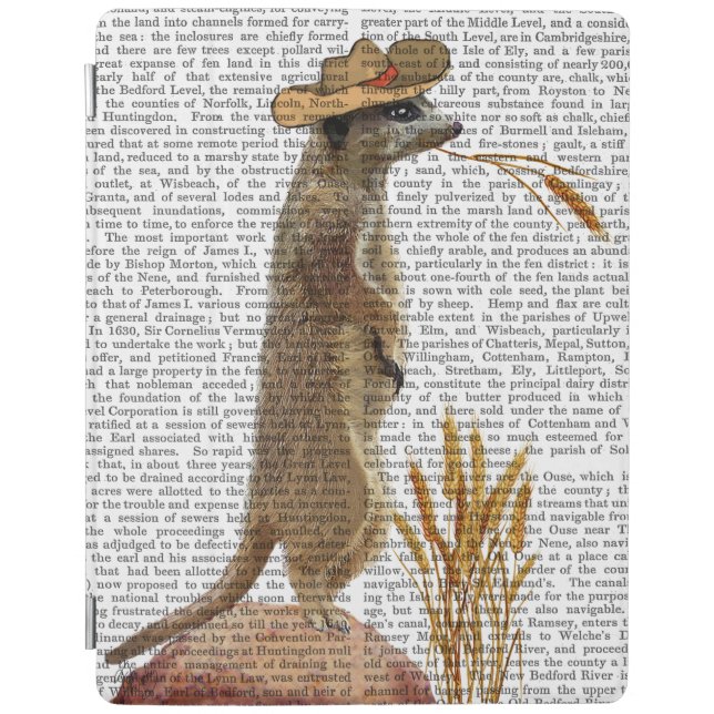 Meerkat Cowboy iPad Air Cover (Front)