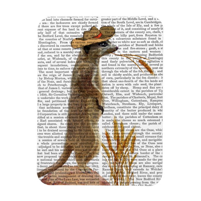 Meerkat Cowboy Magnet (Vertical)
