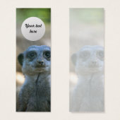 Meerkat Custom Bookmark (Front & Back)