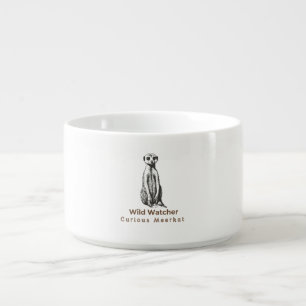 meerkat cute funny bowl