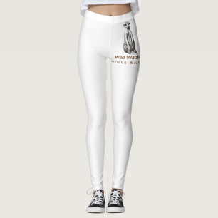 meerkat cute funny leggings