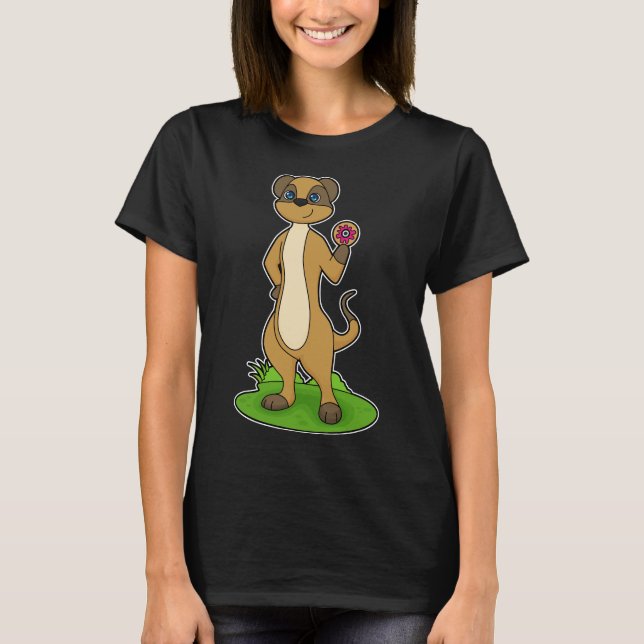 Meerkat Donut T-Shirt (Front)