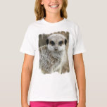 Meerkat Face Girl's T-Shirt