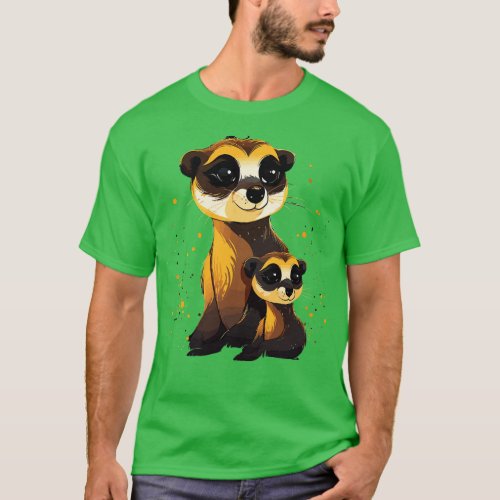 Meerkat Fathers Day T_Shirt