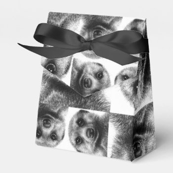 Meerkat Favor Boxes by lornaprints at Zazzle