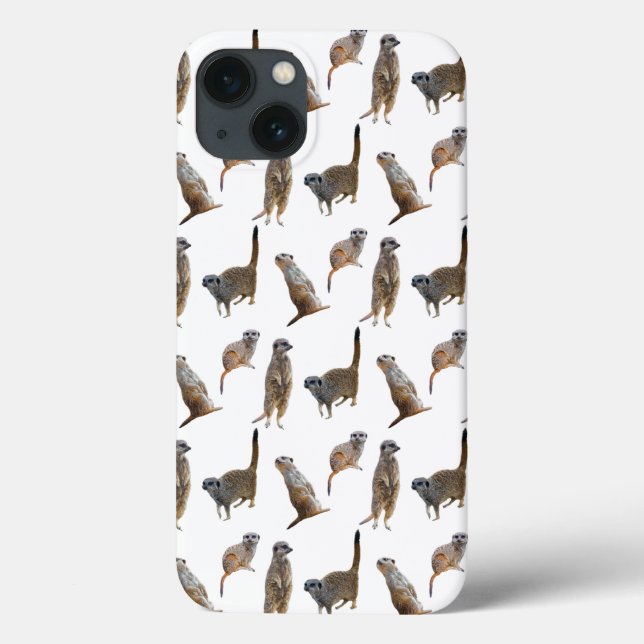 Meerkat Frenzy iPad Case (choose colour) (Back)