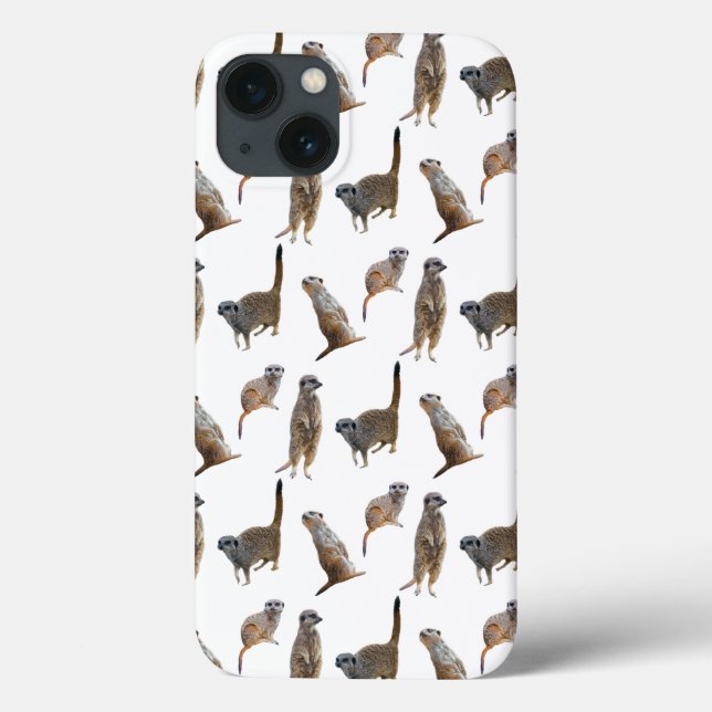 Meerkat Frenzy iPad Mini Case (choose colour) (Back)