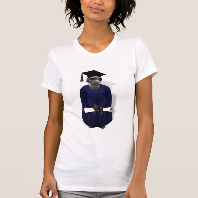 Meerkat Graduate T-Shirt (Front)