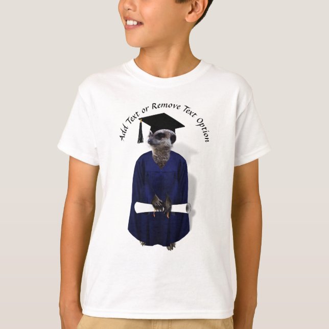 Meerkat Graduate T-Shirt (Front)