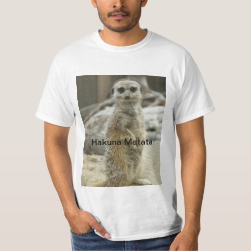 Meerkat Hakuna Matata T_Shirt
