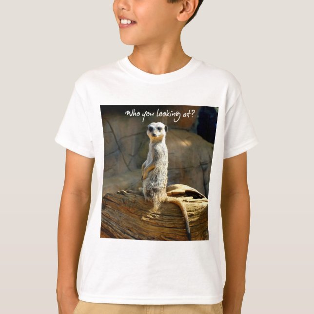 Meerkat Humors T-shirt (Front)