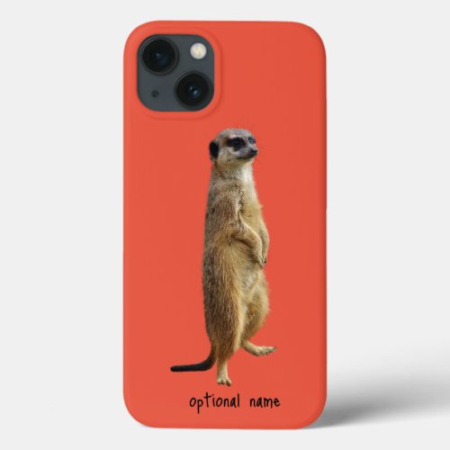 Meerkat  iPhone 13 Case