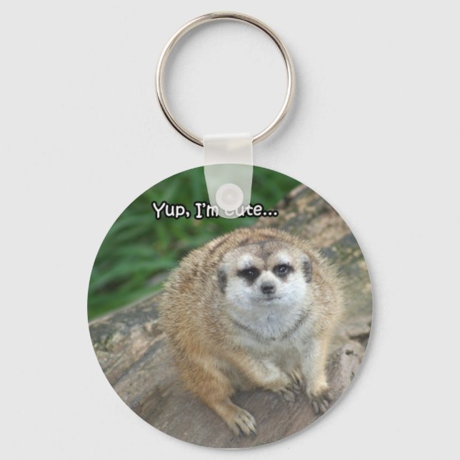 Meerkat Keychain (Front)