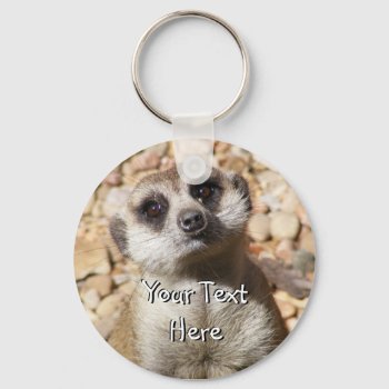 Meerkat Keychain by Customizables at Zazzle