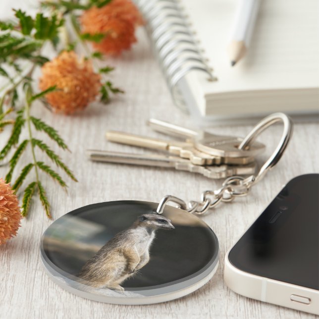 Meerkat Keychain (Front Right)