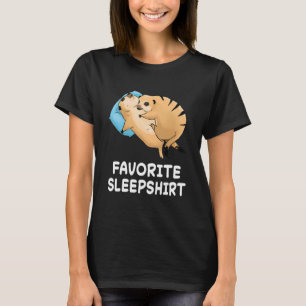 Meerkat Meerkats Nap Sleeping Sleep Pajama Pajamas T-Shirt