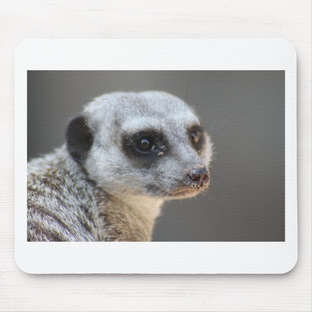 Meerkat Mouse Pad (Front)