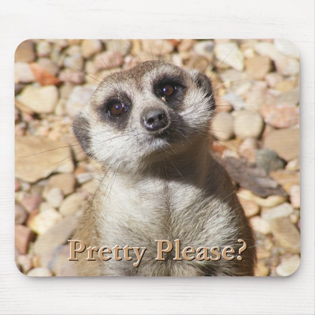 Meerkat Mousepad (Front)