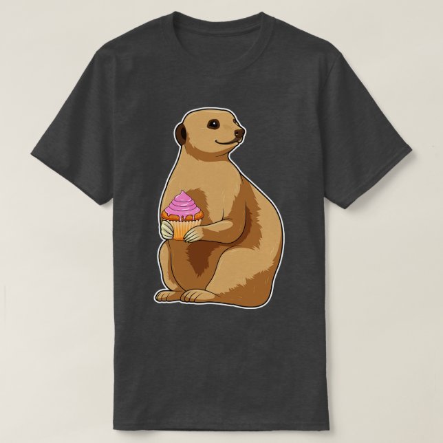 Meerkat Muffin T-Shirt (Design Front)