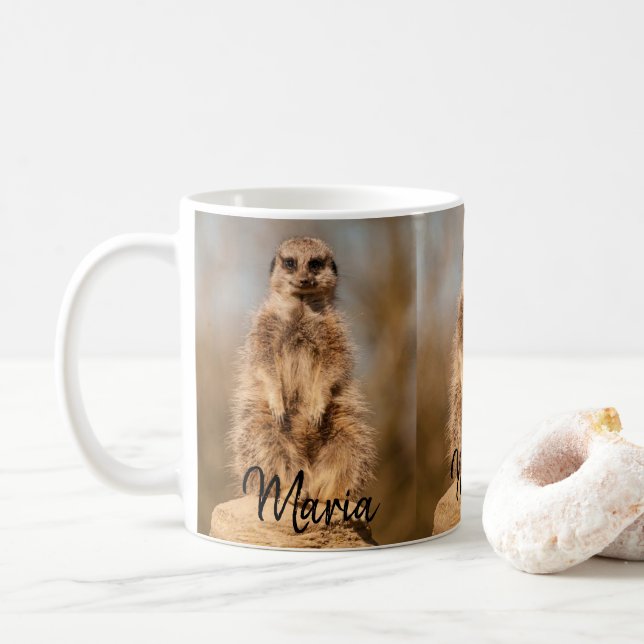 Meerkat Mug (With Donut)