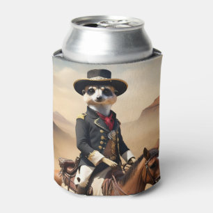 Meerkat On A Horse: Could Be The Lone Stranger Can Cooler