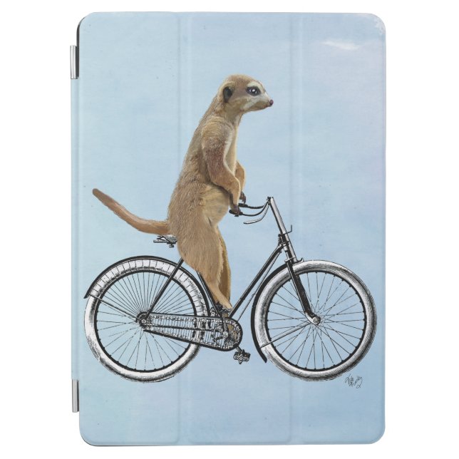 Meerkat on Bicycle 2 iPad Air Cover (Front)